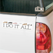 私はそれをすべて行うダンスシューズ母先生バンパーステッカー バンパーステッカー (トラック上)