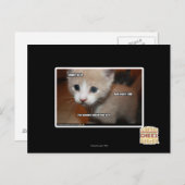 私はそれをやらなかった。 ポストカード (正面/裏面)