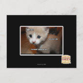 私はそれをやらなかった。 ポストカード (正面)