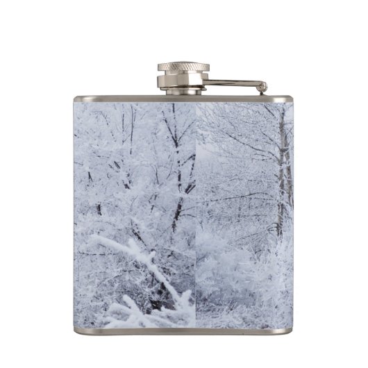 私はそれをグラウンドホッグの日を見た フラスク (裏面)