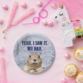 私はそれをグラウンドホッグの日を見た ペーパープレート (パーティー)