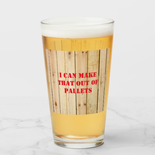 私はそれをパレットから作ることができる タンブラーグラス (ドリンク正面)