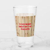 私はそれをパレットから作ることができる タンブラーグラス (正面)