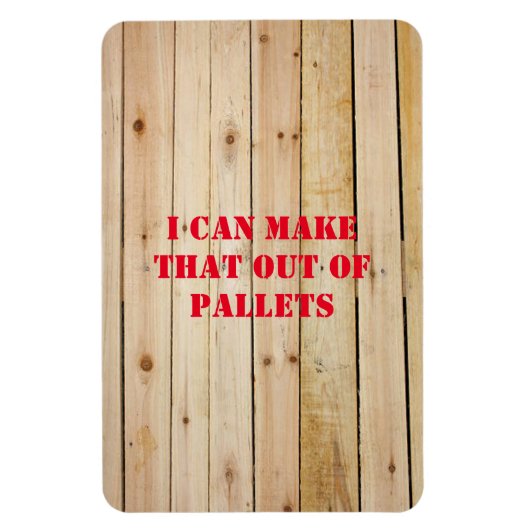 私はそれをパレットのガラスマグで作ることができる マグネット (縦)