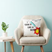 私はそれをボスのように取った – Vaccine 2021バージョン2 クッション (椅子)