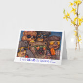 私はそれを信じてもいいですくまly…. カード (黄色い花)