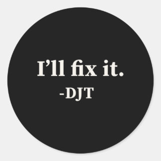 私はそれを修正するトランプ2024勝利を勝ち取るトランプク ラウンドシール