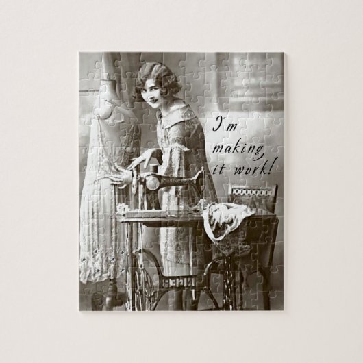 私はそれを働かせます ジグソーパズル (縦)