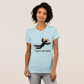 私はそれを家庭で試みました-私はおもしろいな私の自身の発育阻害をすべてします Tシャツ (正面フル)