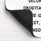 私はそれを常に信じたありますことが(おもしろいなコピーライター) マウスパッド (コーナー)