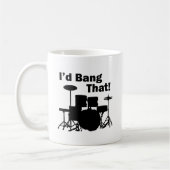 私はそれを強打します! コーヒーマグカップ (左)