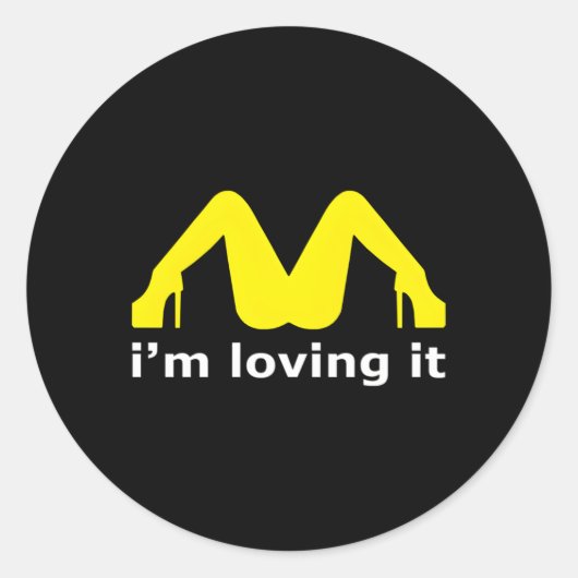 私はそれを愛している ラウンドシール (正面)