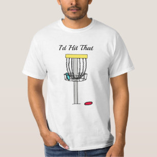私はそれを打つだろう、ディスクゴルフ場 Tシャツ