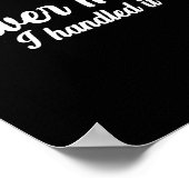 私はそれを扱って構わない，おもしろいジョーク，皮肉な言い方 ポスター (角)