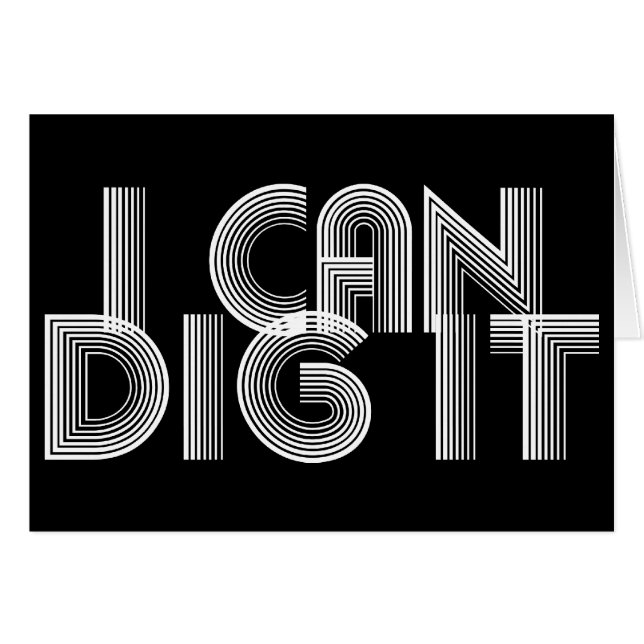 私はそれを掘ることができる (正面横)