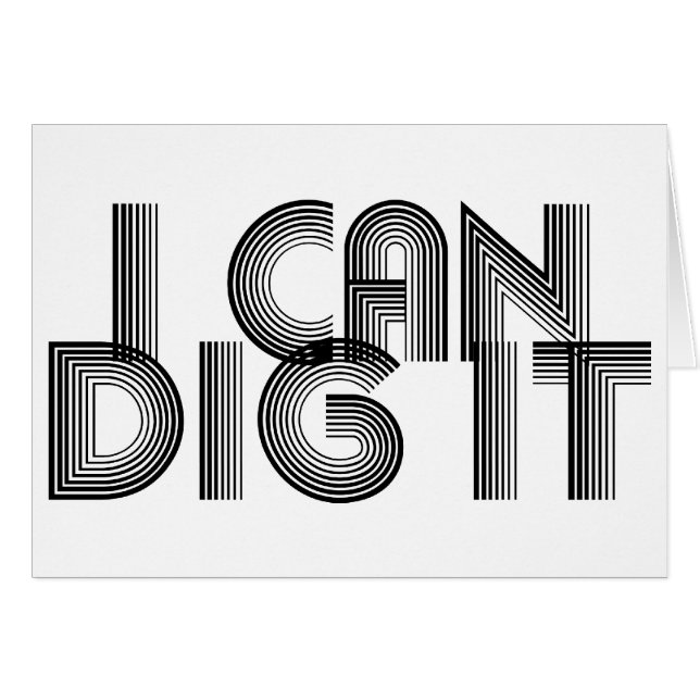 私はそれを掘ることができる (正面横)