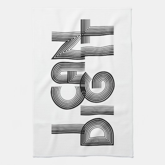 私はそれを掘ることができる キッチンタオル (縦)