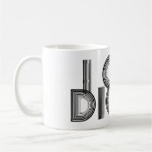 私はそれを掘ることができる コーヒーマグカップ (左)