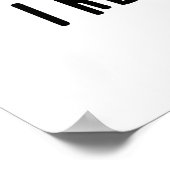 私はそれを本当にコーヒーパンを醸造する接地おもしろいされている ポスター (角)