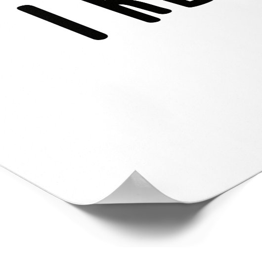 私はそれを本当にコーヒーパンを醸造する接地おもしろいされている ポスター (角)