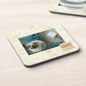 私はそれを柔らかい毛皮maed コースター (左側)