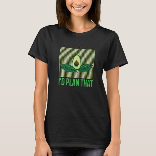 私はそれを栄養士に計画する Tシャツ (正面)