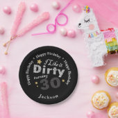 私はそれを汚れた回転30 -第30誕生日好みます ペーパープレート (パーティー)
