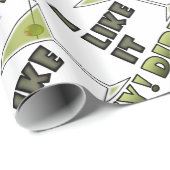 私はそれを汚れた好みます! 汚れたマルティーニのカクテルのユーモア ラッピングペーパー (ロールコーナー)