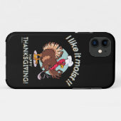 私はそれを湿った幸せな感謝祭の七面鳥が好おもしろいき Case-Mate iPhoneケース (裏面(横))