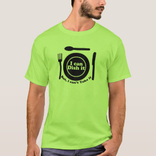 私はそれを皿に盛ってもいいです私はそれを取ることができません Tシャツ