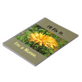 私はそれを私によってがナースのギフトのノートRNであるノート固定します ノートブック (左側)