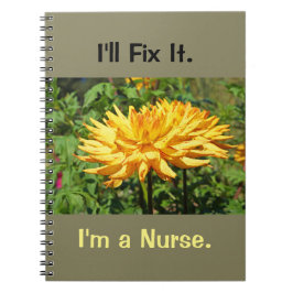 私はそれを私によってがナースのギフトのノートRNであるノート固定します ノートブック