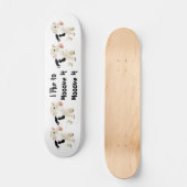 私はそれを移動するのが好き、それを移動する…牛スケートボード スケートボード (正面)