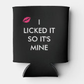 私はそれを舐めたので私のキスクーラーボックス 缶クーラー (正面)