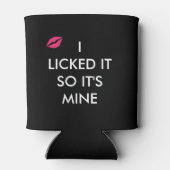 私はそれを舐めたので私のキスクーラーボックス 缶クーラー (裏面)