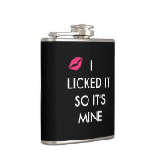 私はそれを舐めて私のキスだ フラスク (右)