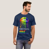 私はそれを舐め、私のゲイプライドLGBT Tシャツ (正面フル)