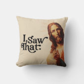 私はそれを見た,イエス・アート,私はイエスを見た クッション (正面)