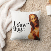 私はそれを見た,イエス・アート,私はイエスを見た クッション (ブランケット)
