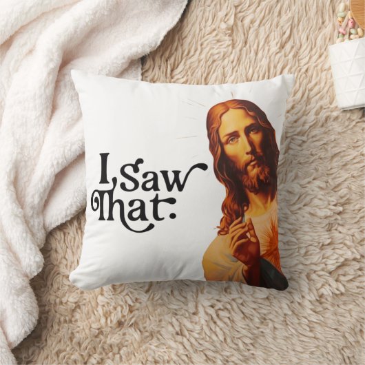 私はそれを見た,イエス・アート,私はイエスを見た クッション (ブランケット)
