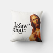私はそれを見た,イエス・アート,私はイエスを見た クッション (正面)