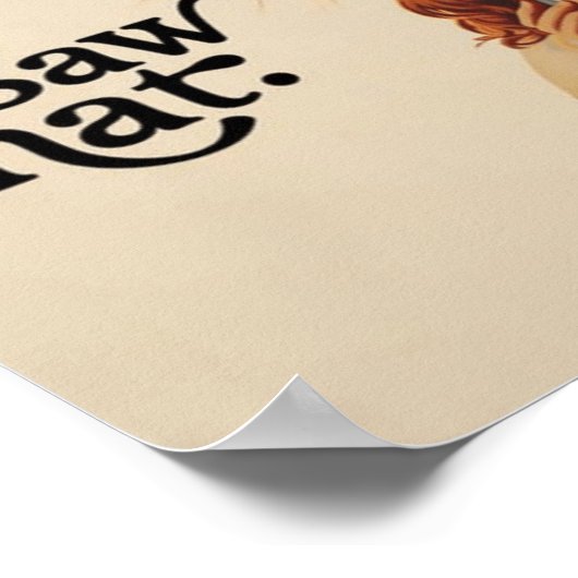 私はそれを見た，イエス・アート，私はイエスを見た ポスター (角)