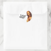 私はそれを見た，イエス・アート，私はイエスを見た ラウンドシール (バッグ)