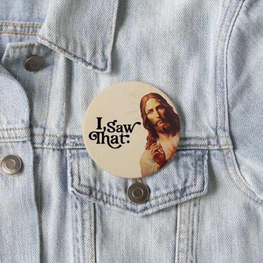 私はそれを見た,イエス・アート,私はイエスを見た 缶バッジ (インサイチュ)