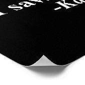 私はそれを見た。 – カルマ ポスター (角)