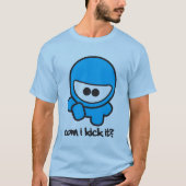 私はそれを蹴ってもいいですか。 Tシャツ (正面)