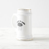 私はそれを雨が降らせます ビールジョッキ (正面左)