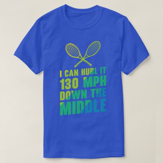 私はそれを130Mで投げることができる Tシャツ (デザイン正面)