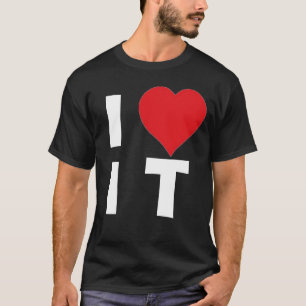 私はそれをlove tシャツ