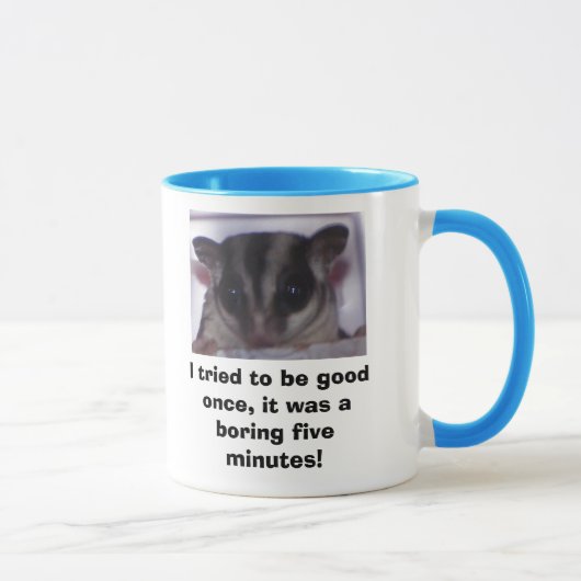 私はそれ…よい一度試みました マグカップ (右)